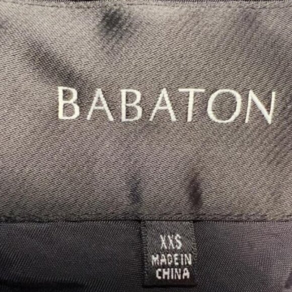 Babaton black Lawson trench coat size XXS - Picture 6 of 7